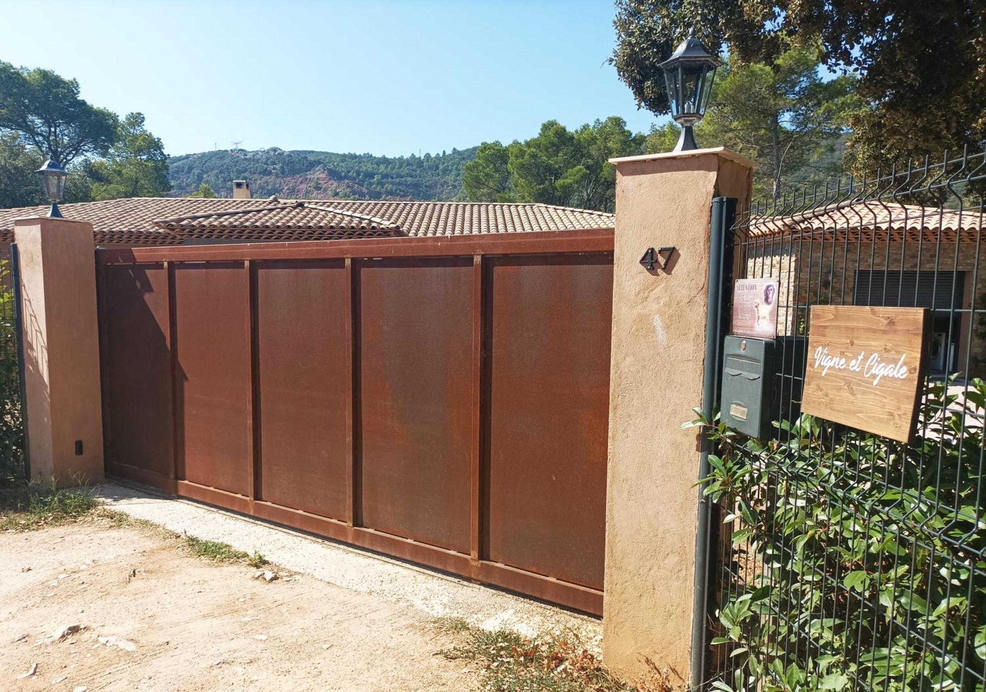 Ferienwohnung Vigne Et Cigale Le Thoronet Exterior foto